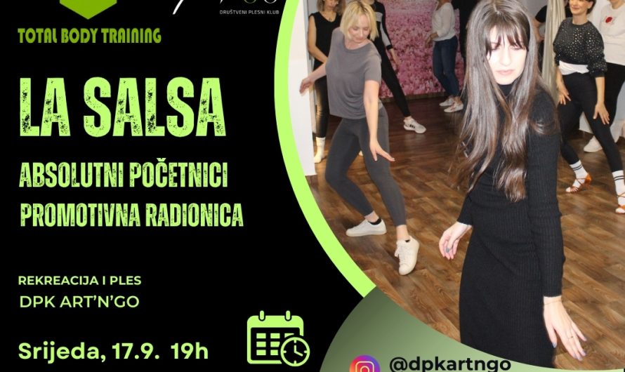 Besplatne radionice bachate i salse za apsolutne početnike