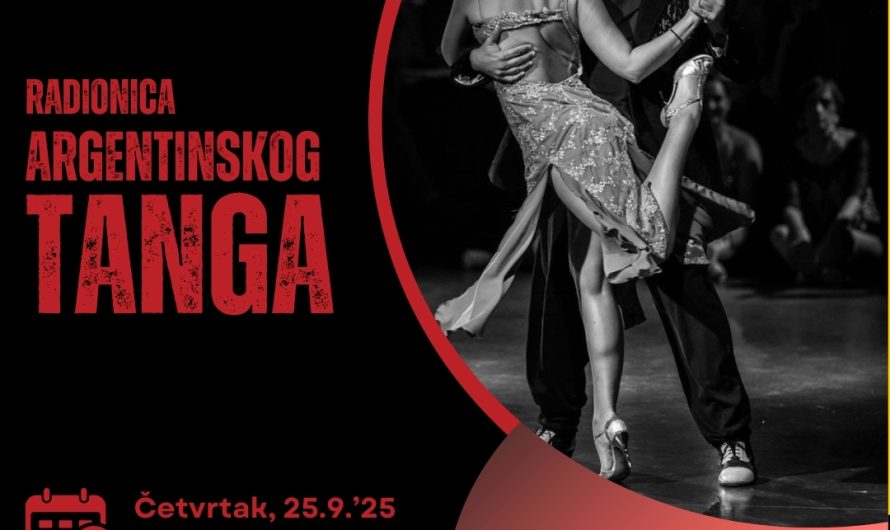 Radionica argentinskog tanga za početnike i improvere